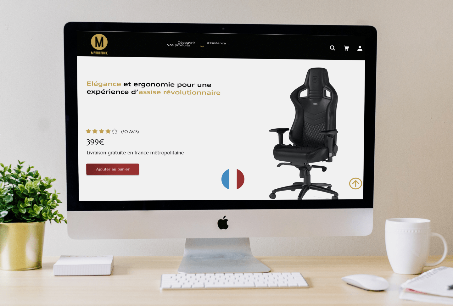 Maratronic - Karine Labuz UI Designer