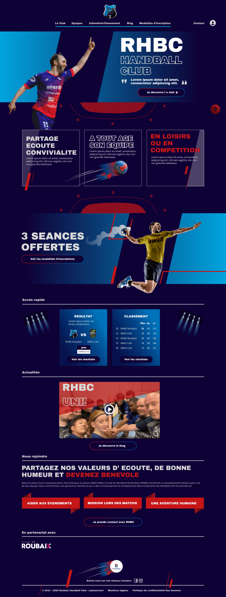 RHBC - Karine Labuz UI Designer